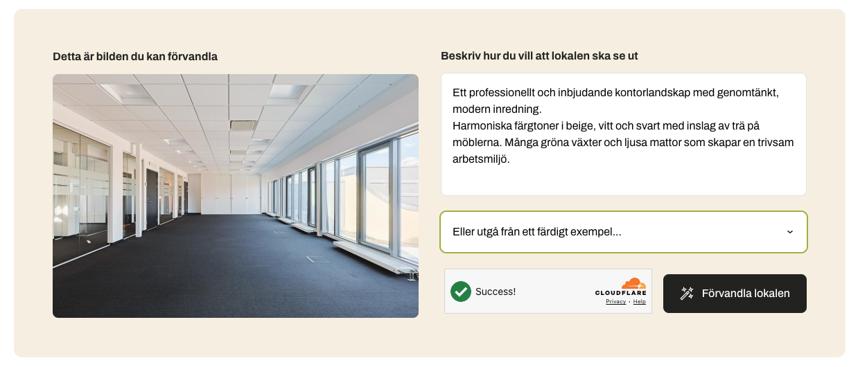 Screenshot of AI Staila Volito